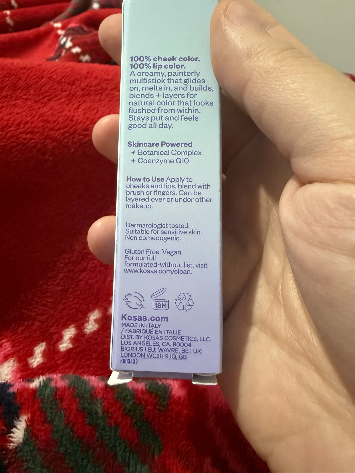 Kosas Impressionist Multistick Cream Cheek + Lip Color