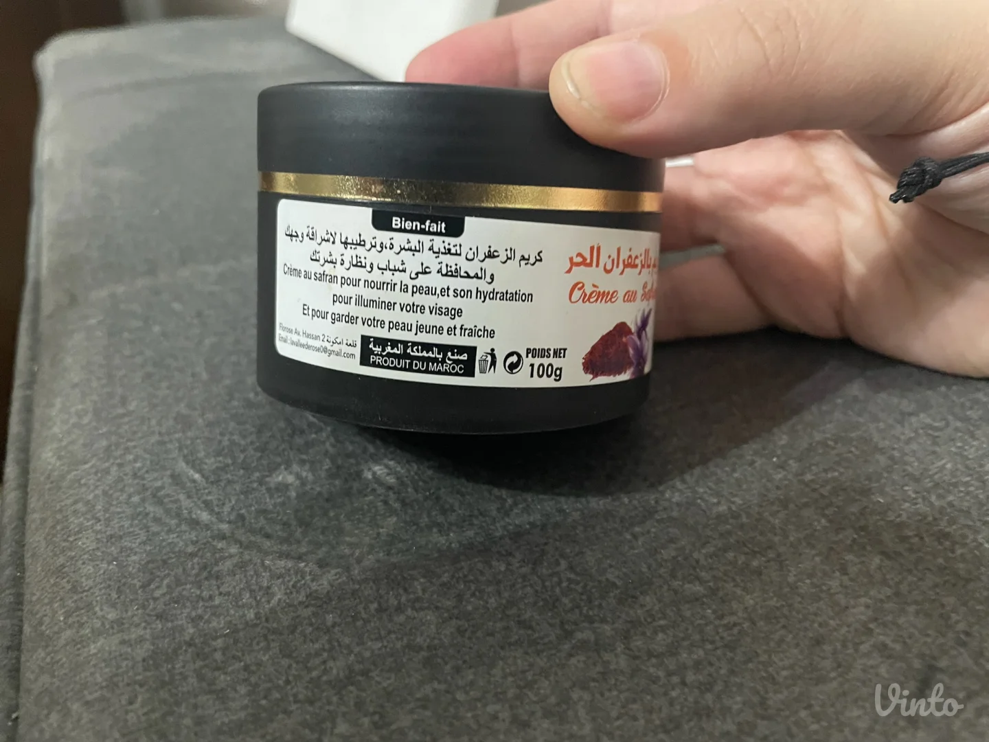 La Vallée Beauté Crème au Safran Marokanska krema za lice sa šafranom