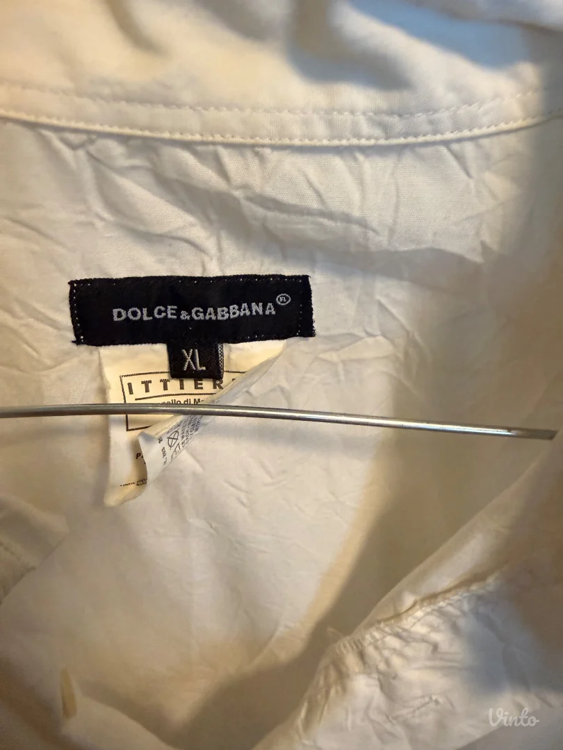 Dolce&Gabana bela unisex košulja XL