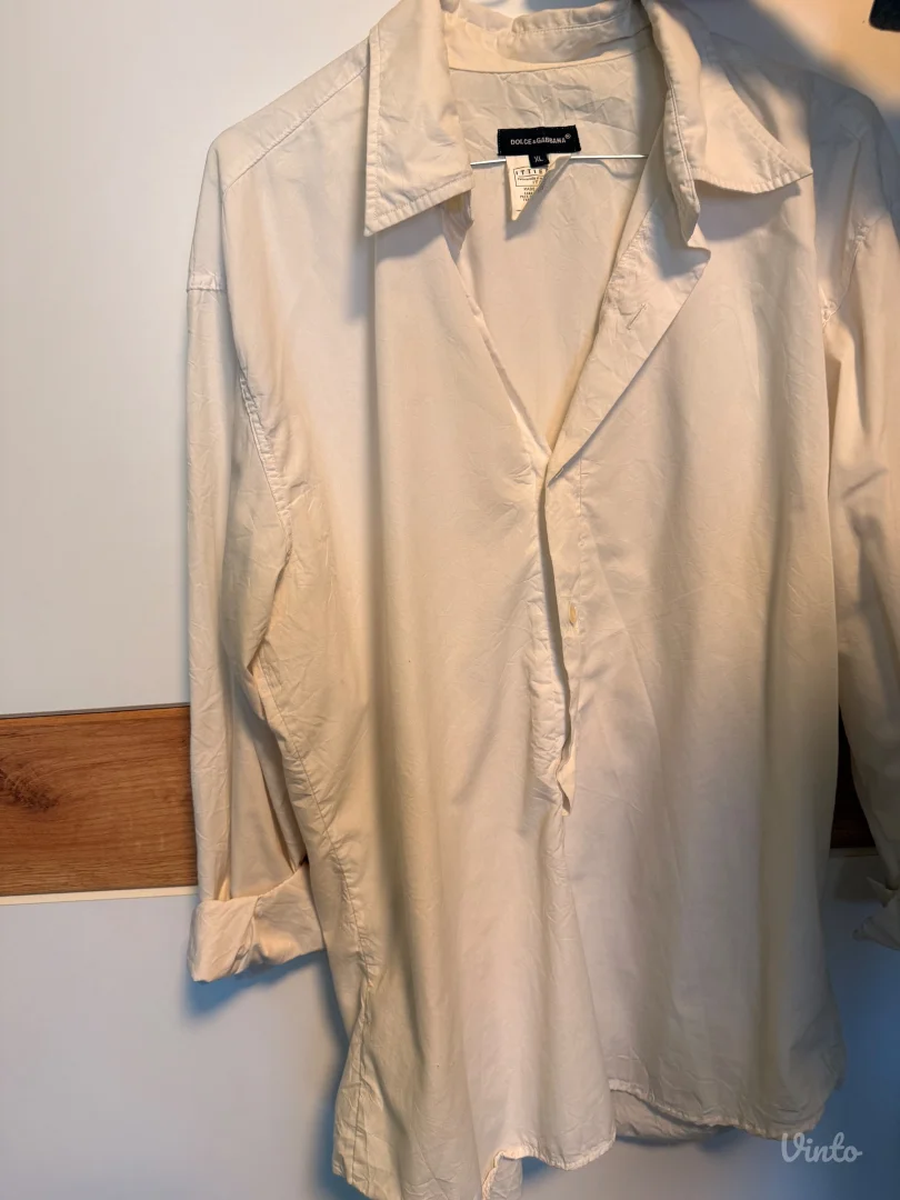 Dolce&Gabana bela unisex košulja XL