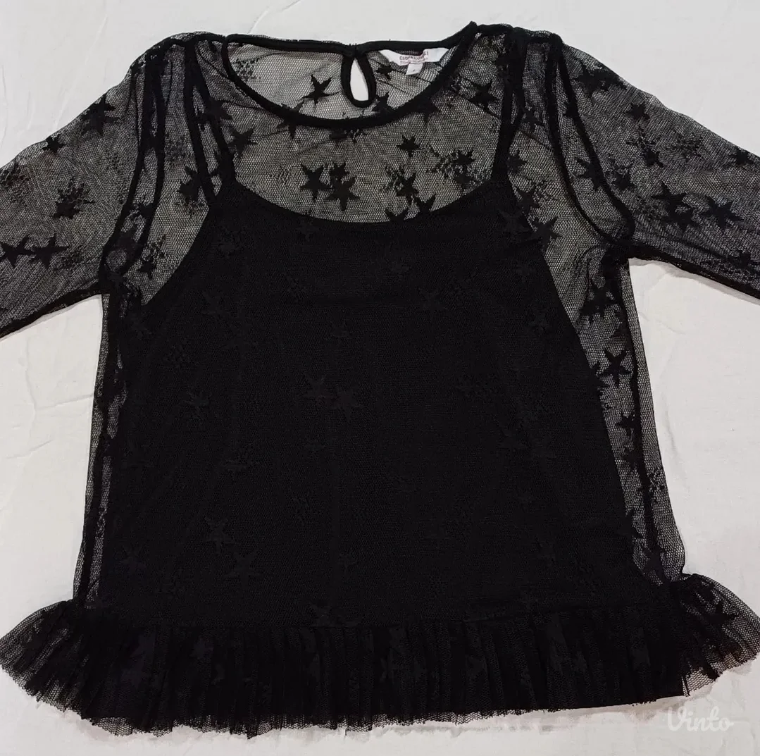 mrežasta majica sa zvezdicama