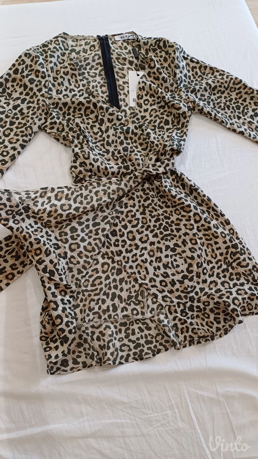 leopard haljina