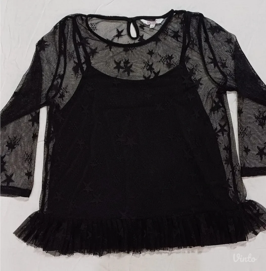 mrežasta majica sa zvezdicama