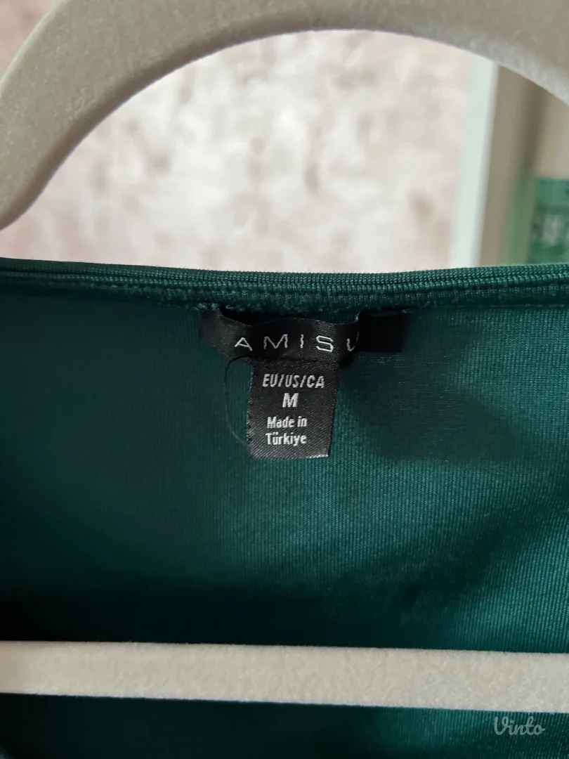 Amisu zeleni crop top