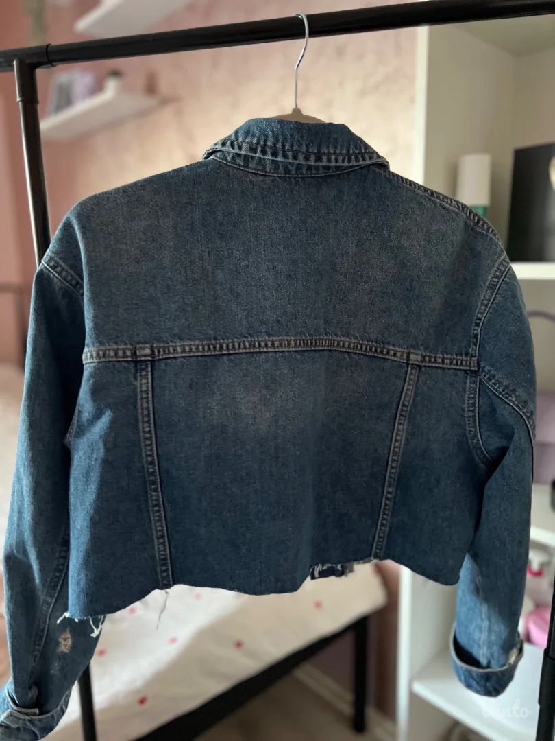 Waikiki krop teksas jaknica