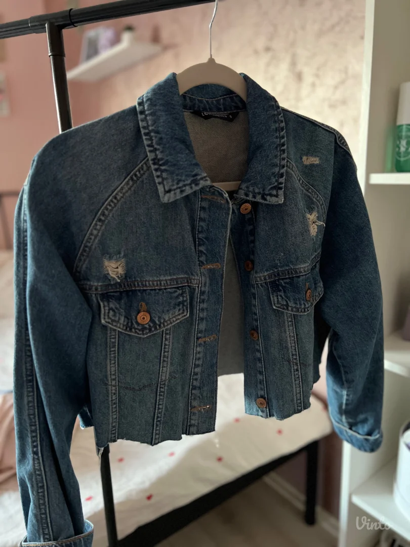 Waikiki krop teksas jaknica