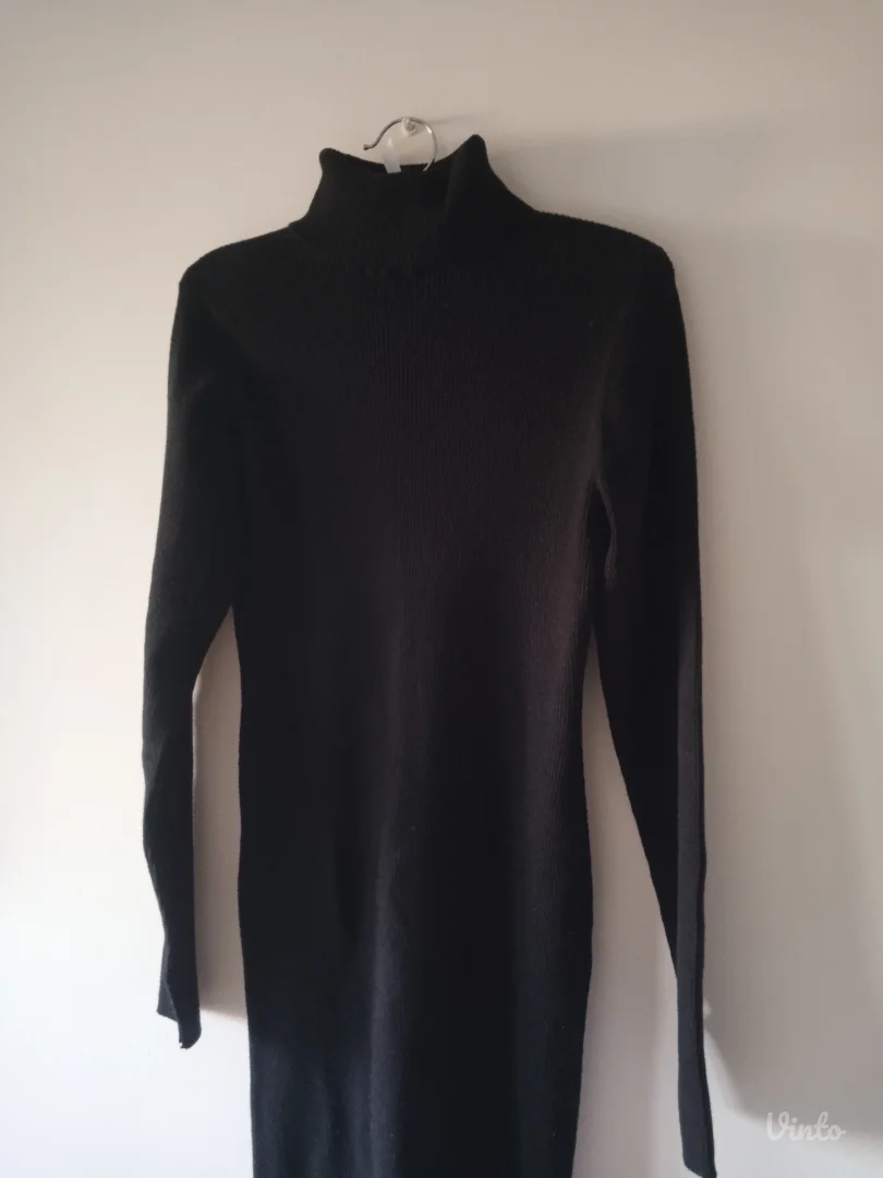 Bershka džemper haljina sa rolkom L-XL