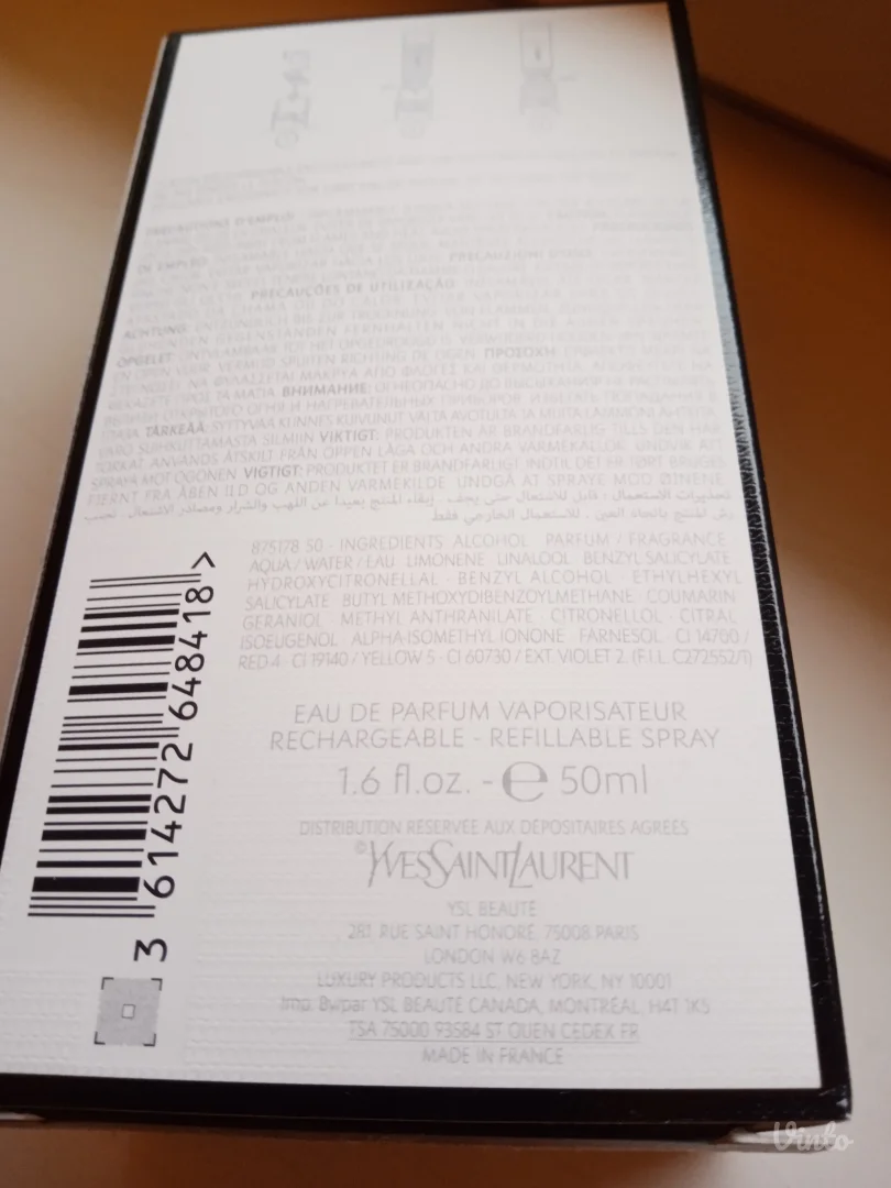 Yve Saint Laurent LIBRE, edp