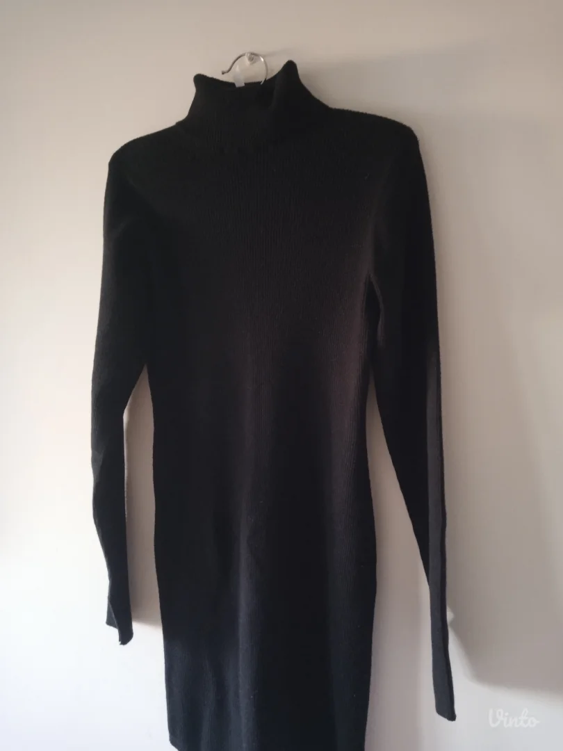 Bershka džemper haljina sa rolkom L-XL