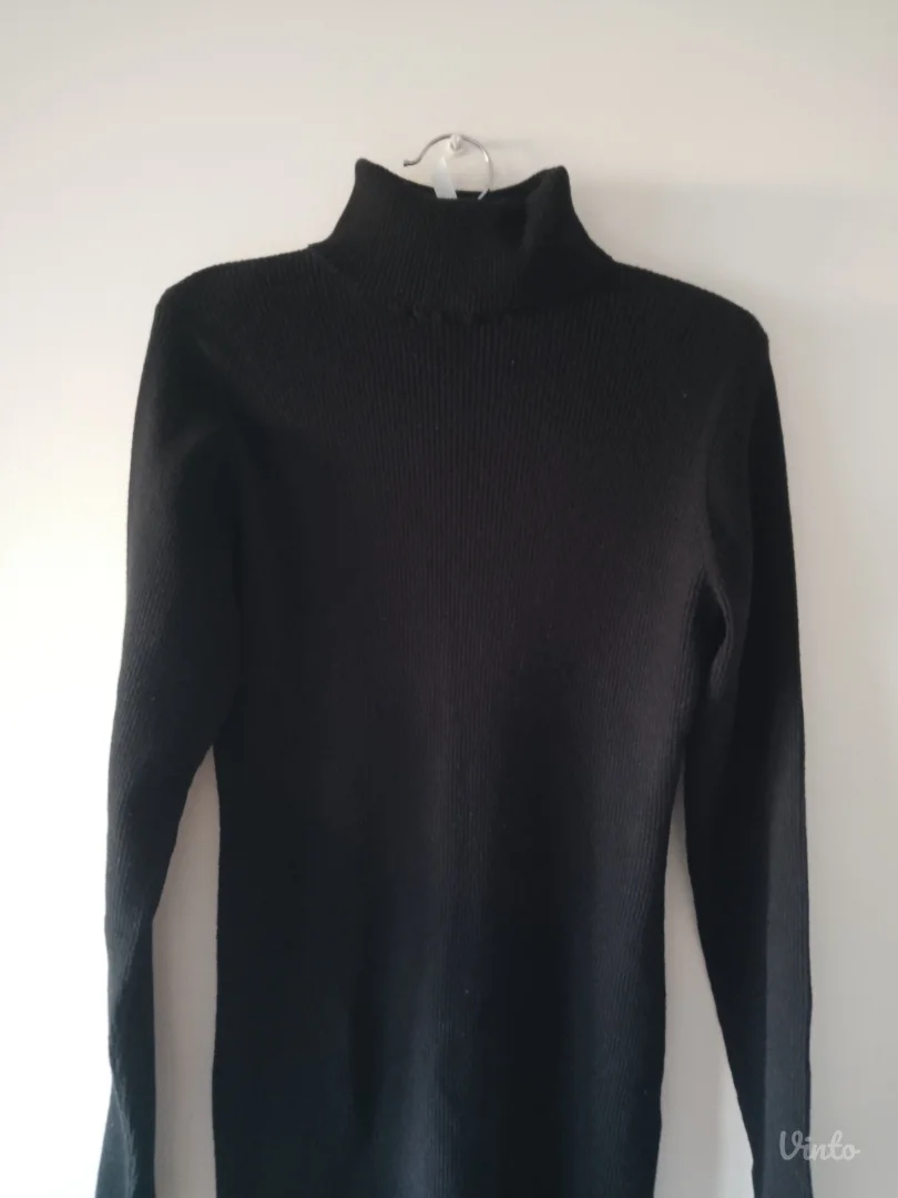 Bershka džemper haljina sa rolkom L-XL