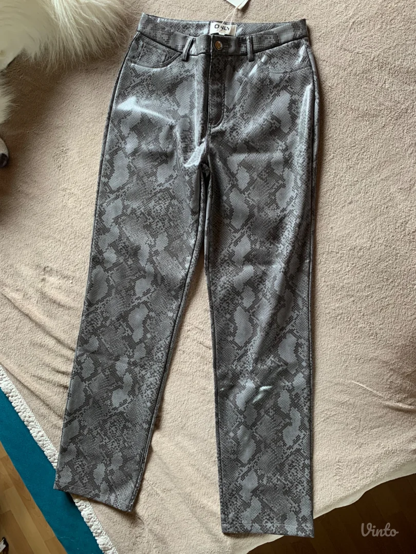 Only - kožne pantalone