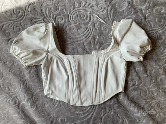 Bershka - beli korset