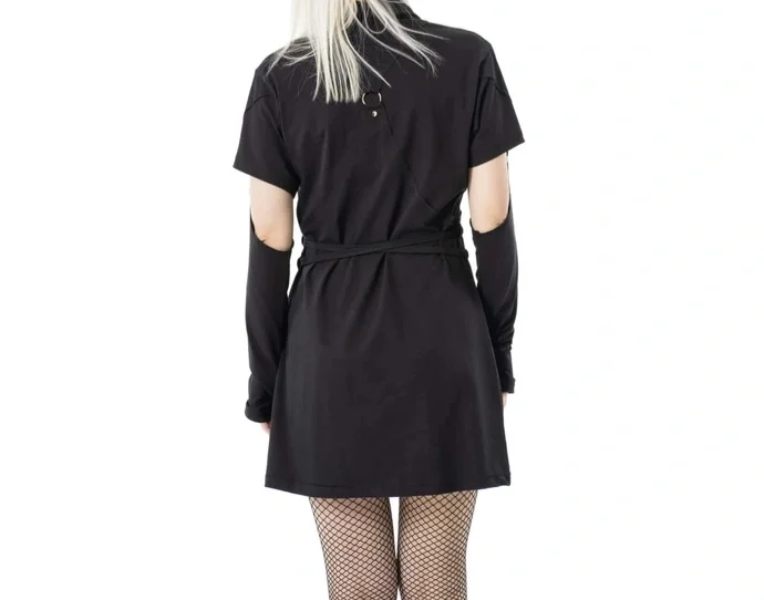 Chemical Black - Ženska goth haljina