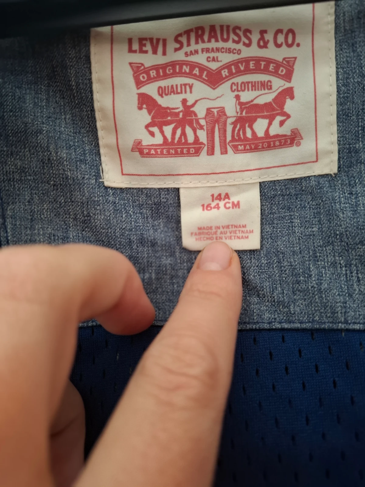 Levi's jakna proleće/jesen (164 veličina)