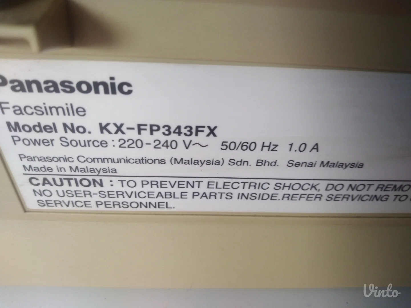 Faks i telefon Panasonic