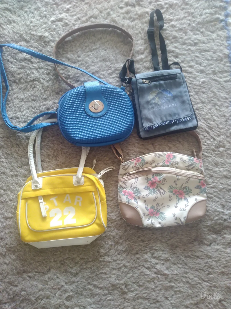 14 torbi i 2 nesesera