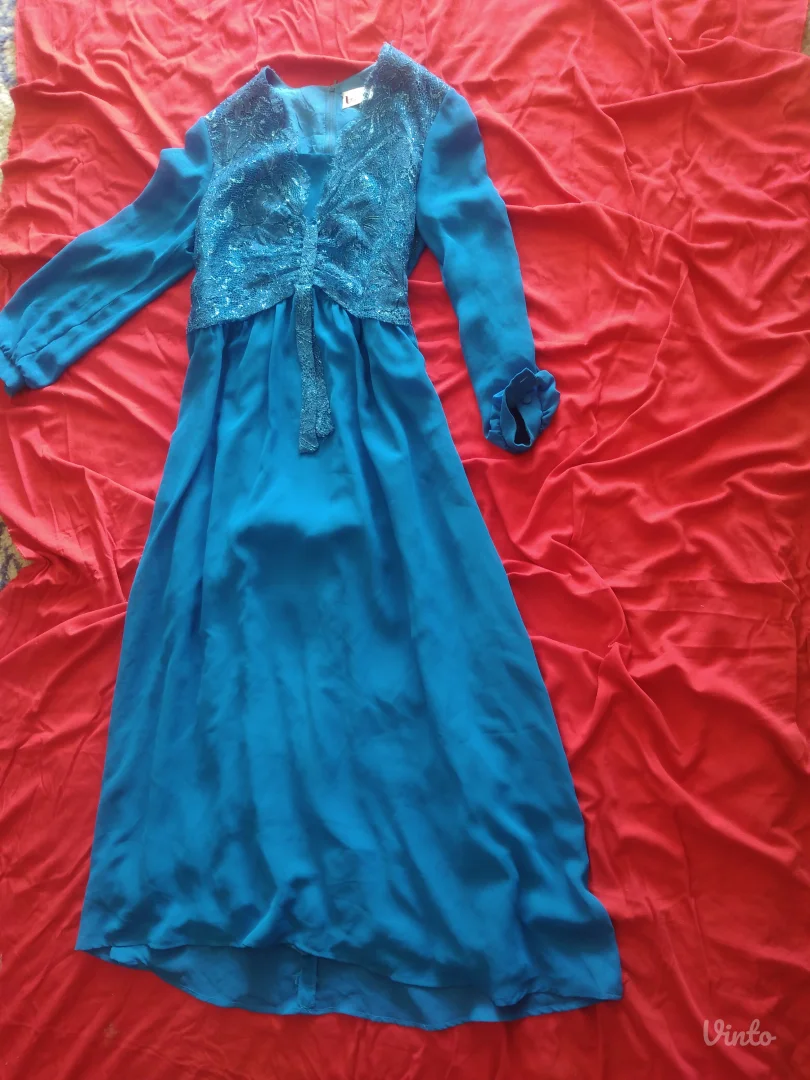 XL velicina plava nova haljina