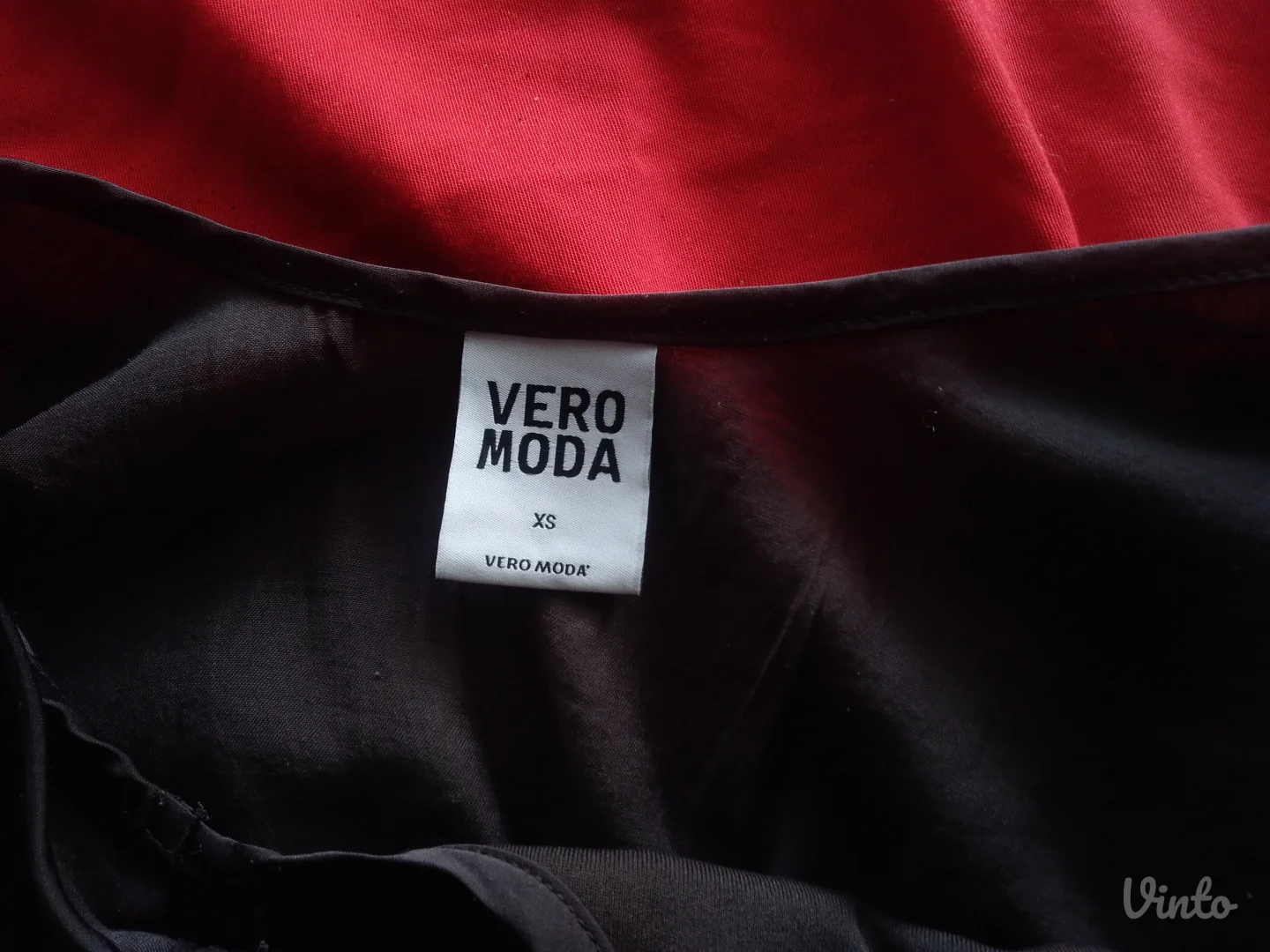 XS velicina tamno braon haljina