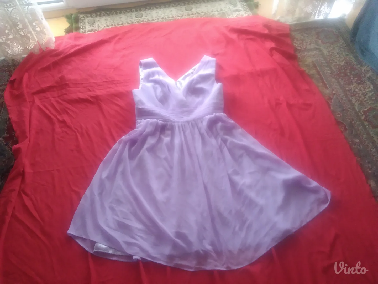 XL velicina lila haljina