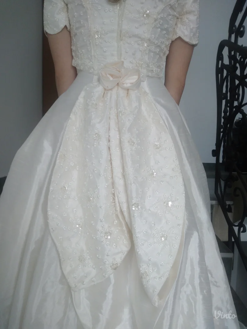 S velicina nezno krem vencanica