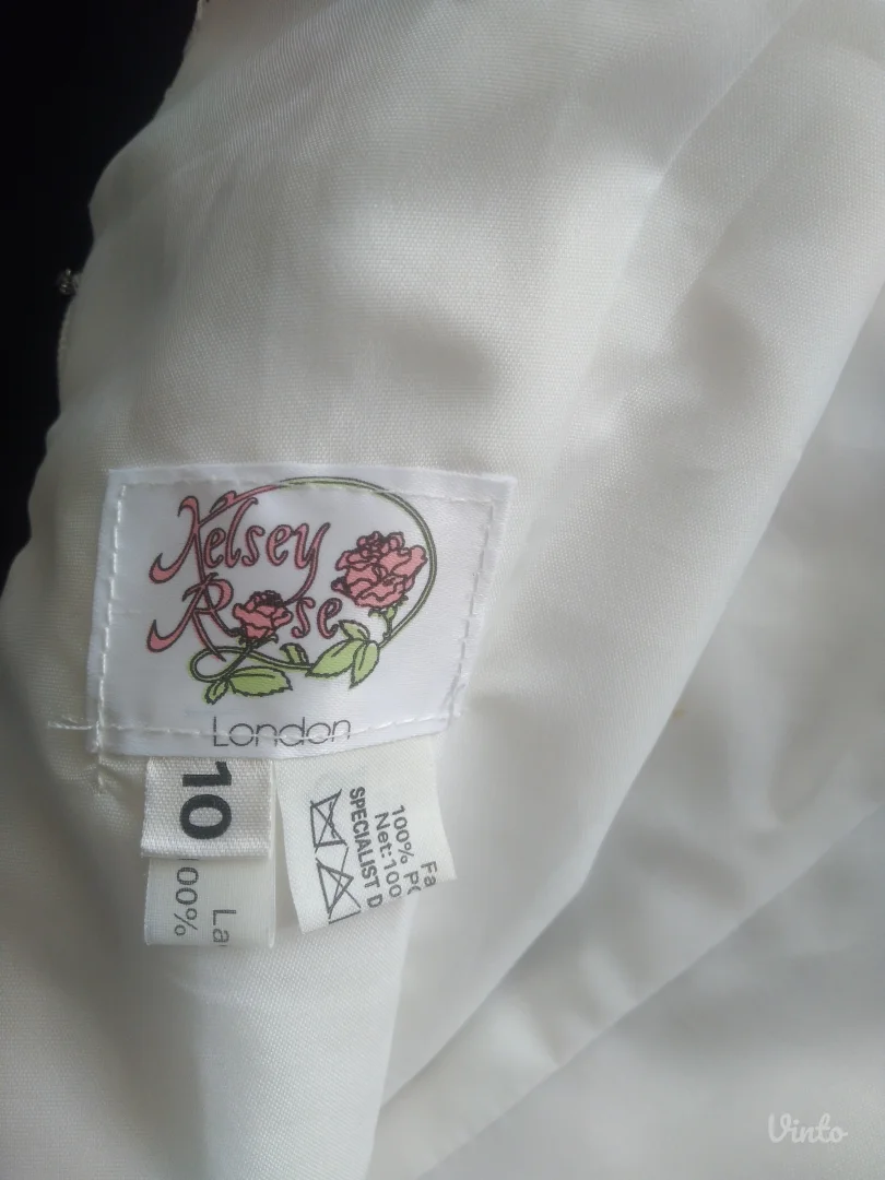 S velicina nezno krem vencanica