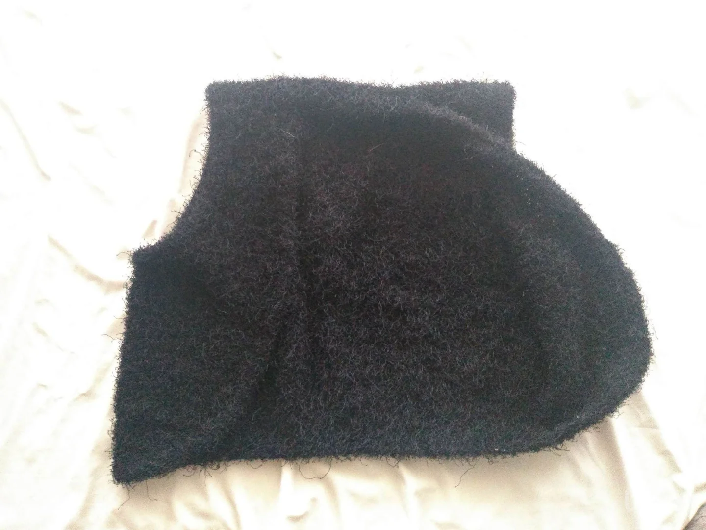 XS velicina crni kratak prsuk