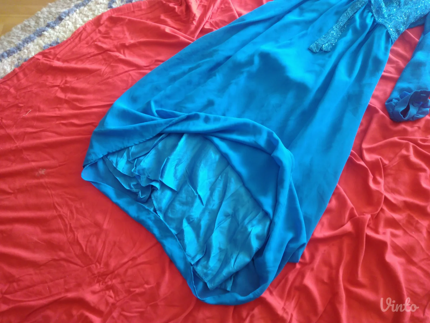 XL velicina plava nova haljina