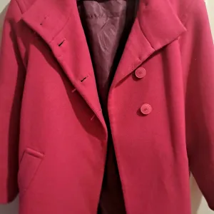 Zara roze/ciklama kaput XL