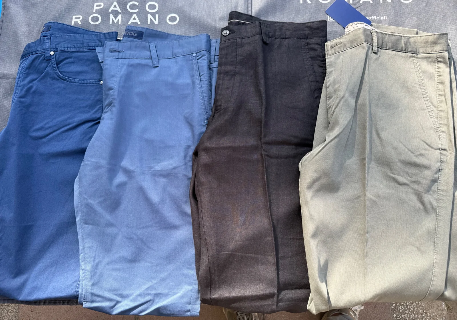 Muske pantalone vise modela