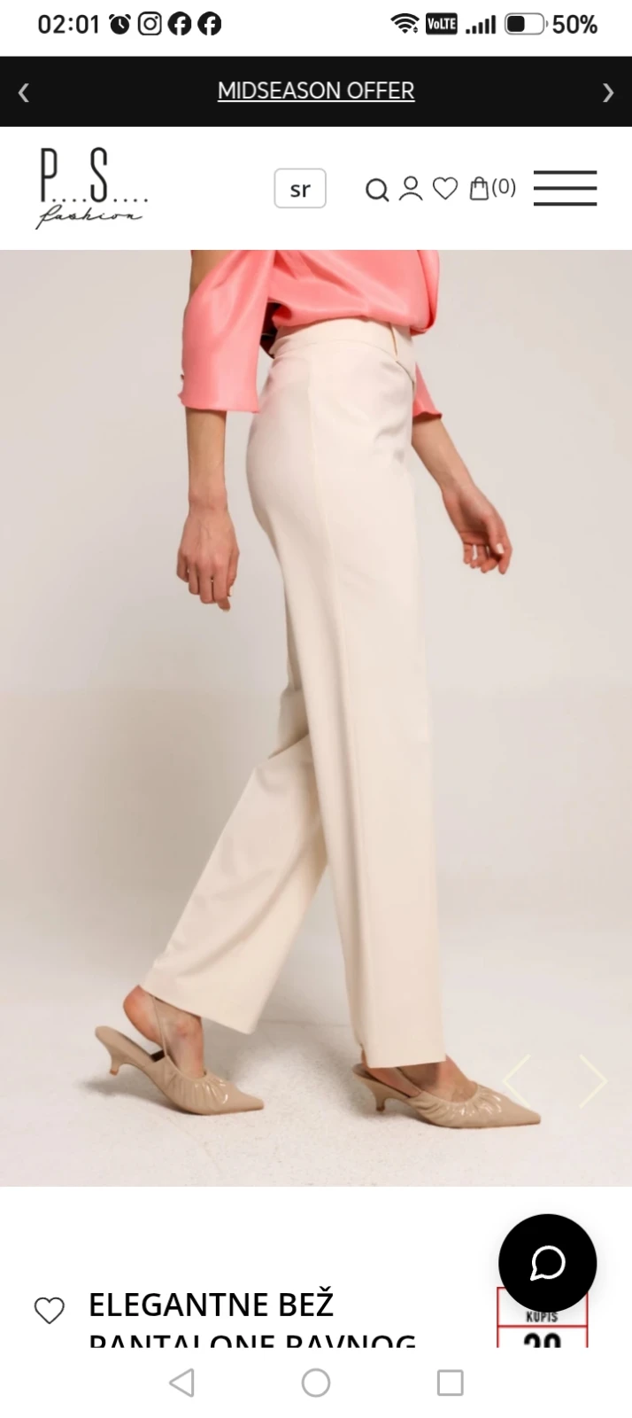 PS pantalone Nove