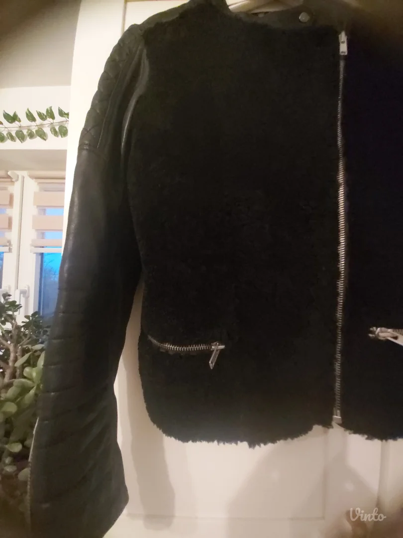 kožna ženska biker jakna Maison Scotch