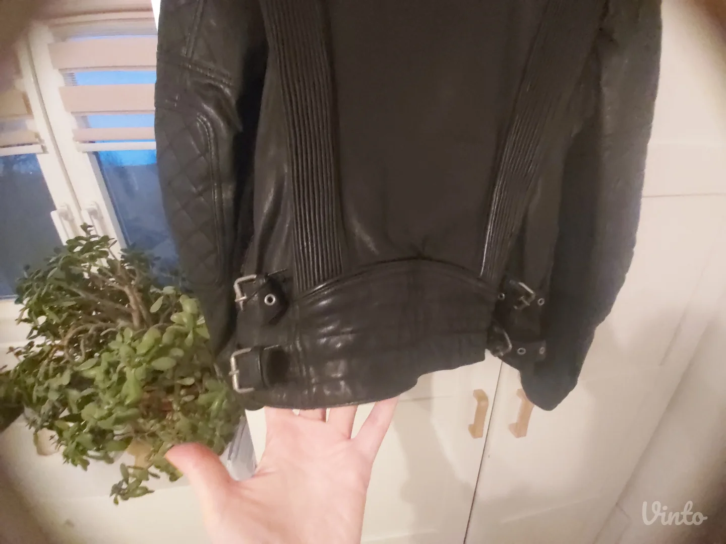 kožna ženska biker jakna Maison Scotch