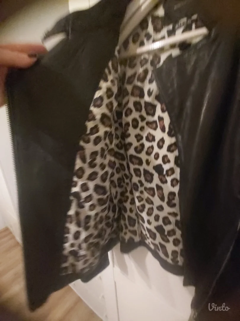 kožna ženska biker jakna Maison Scotch