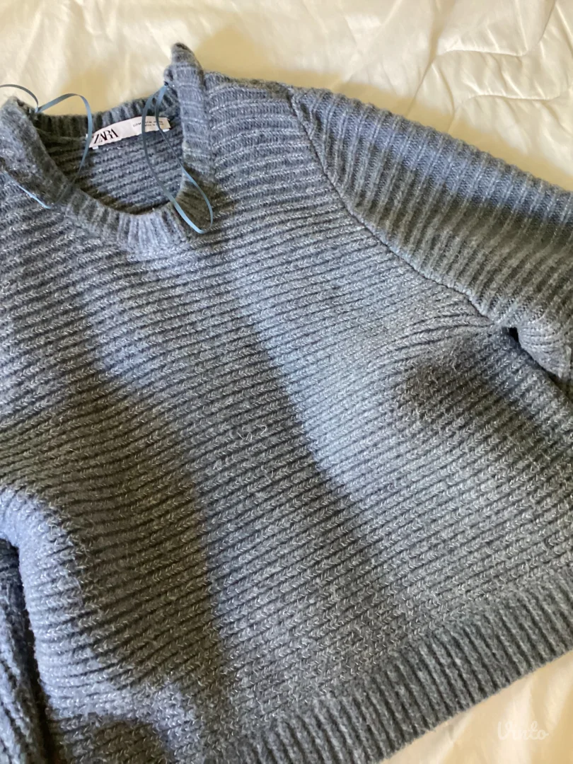 Zara crop dzemper - wool blend