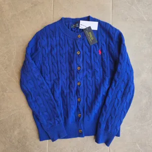Ralph Lauren Navy Blue kardigan - NOV SA ETIKETOM (M)