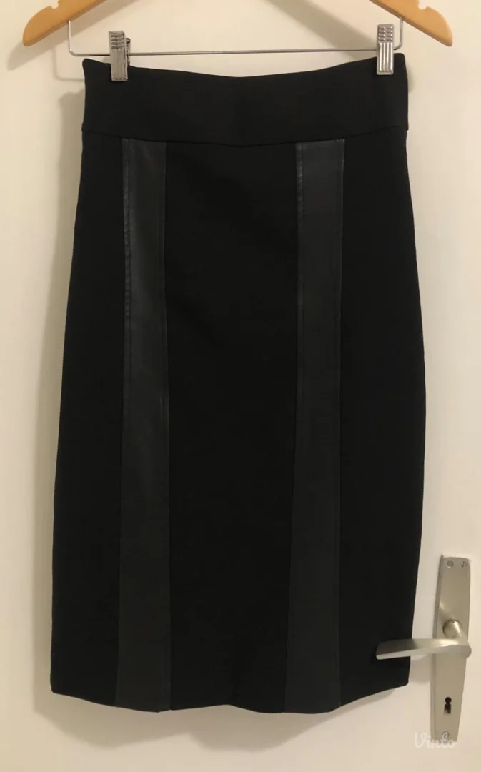 adL crna elegantna uska suknja