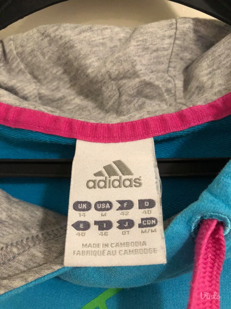 Adidas duks sa kapuljačom