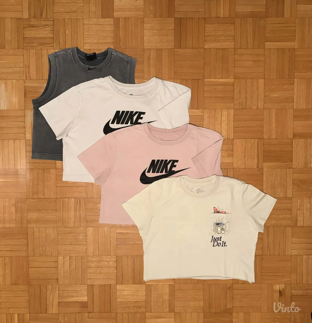 4 Nike crop majice (original)