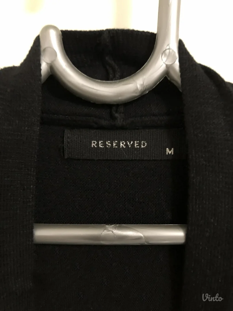 Reserved crni kardigan (džemper)