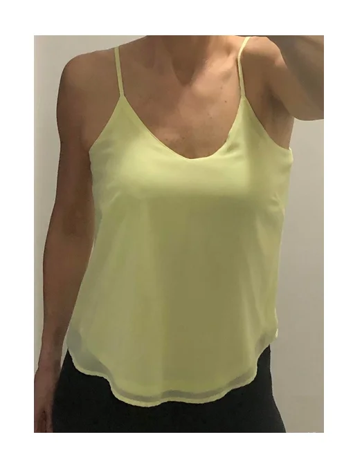 Lepršava majica na bretele