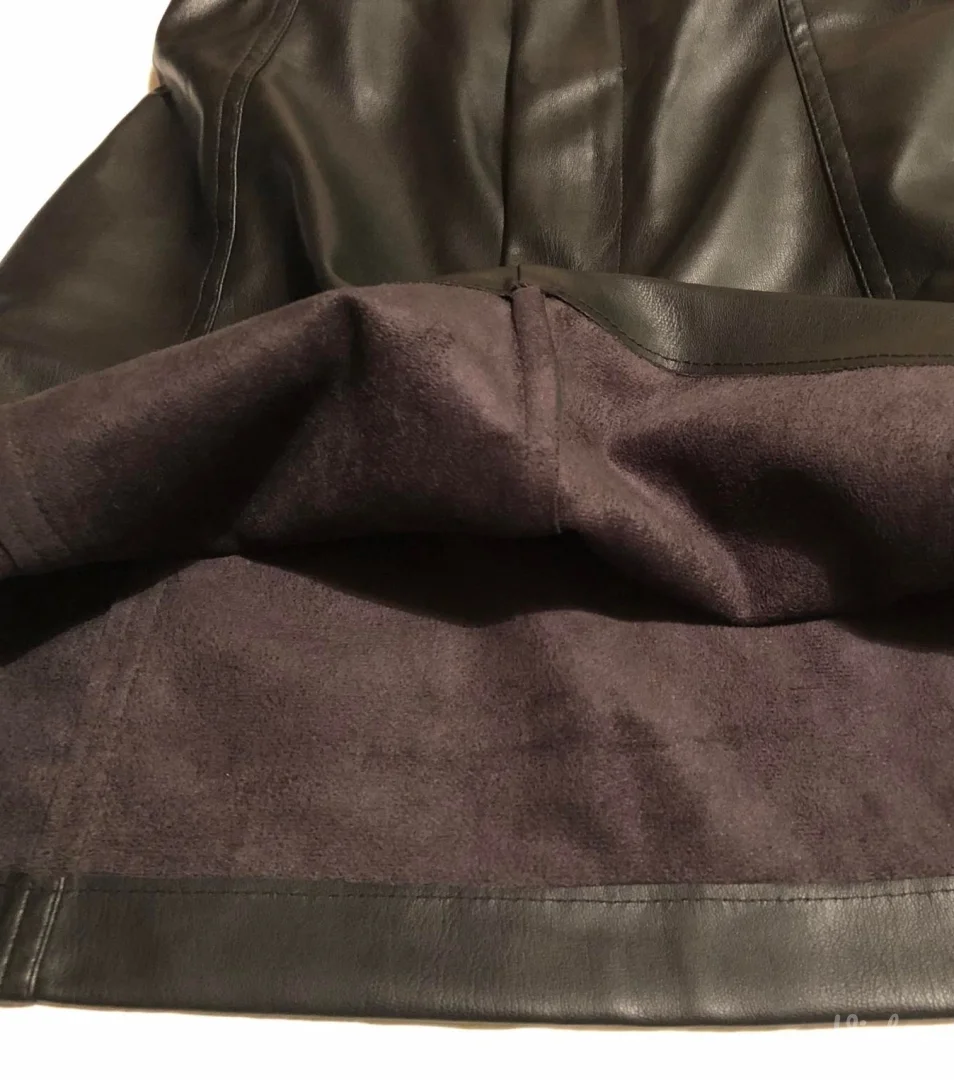 ZARA “kožna” mini suknja