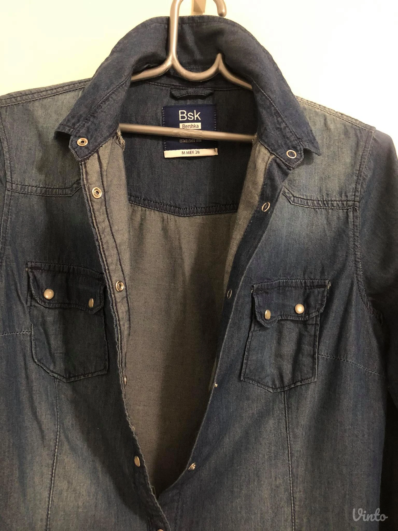 Bershka teksas košulja