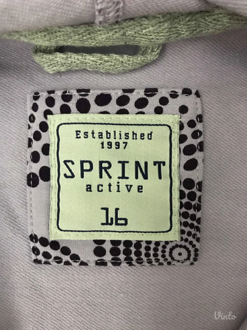 SPRINT duks sa kapuljačom za devojčice (vel. 16)