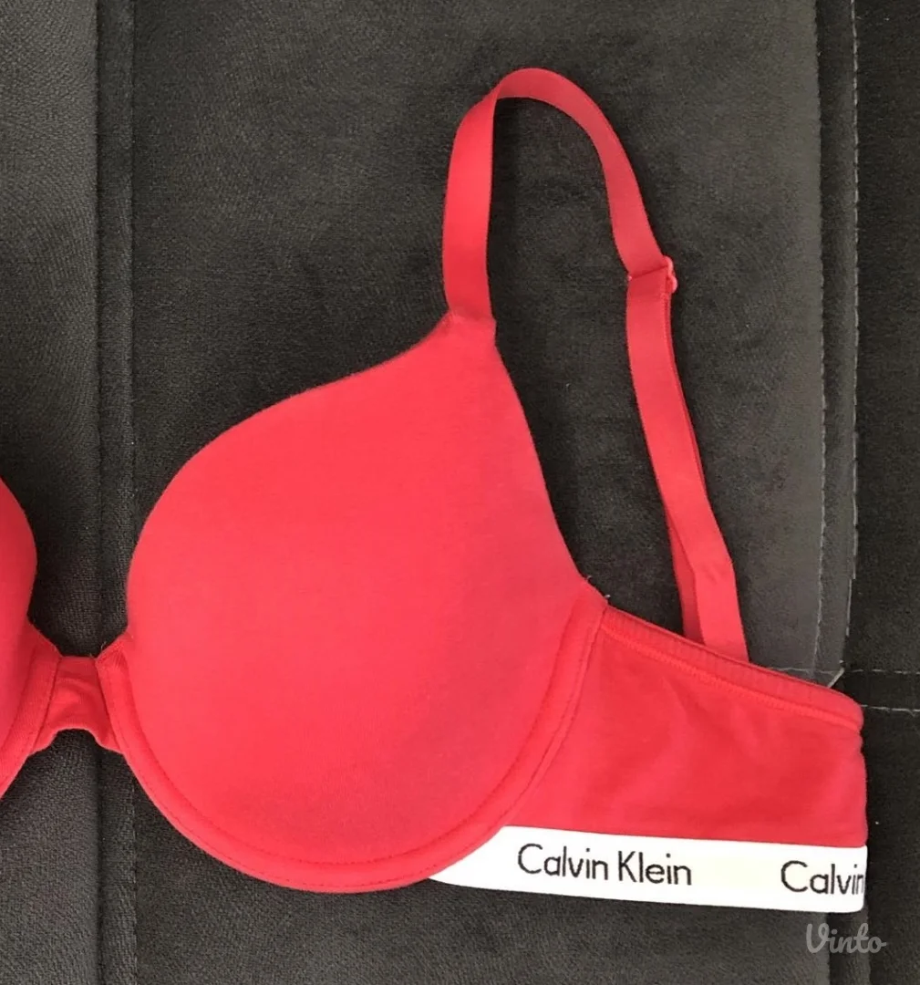 Calvin Klein crveni brushalter (grudnjak) (85B)