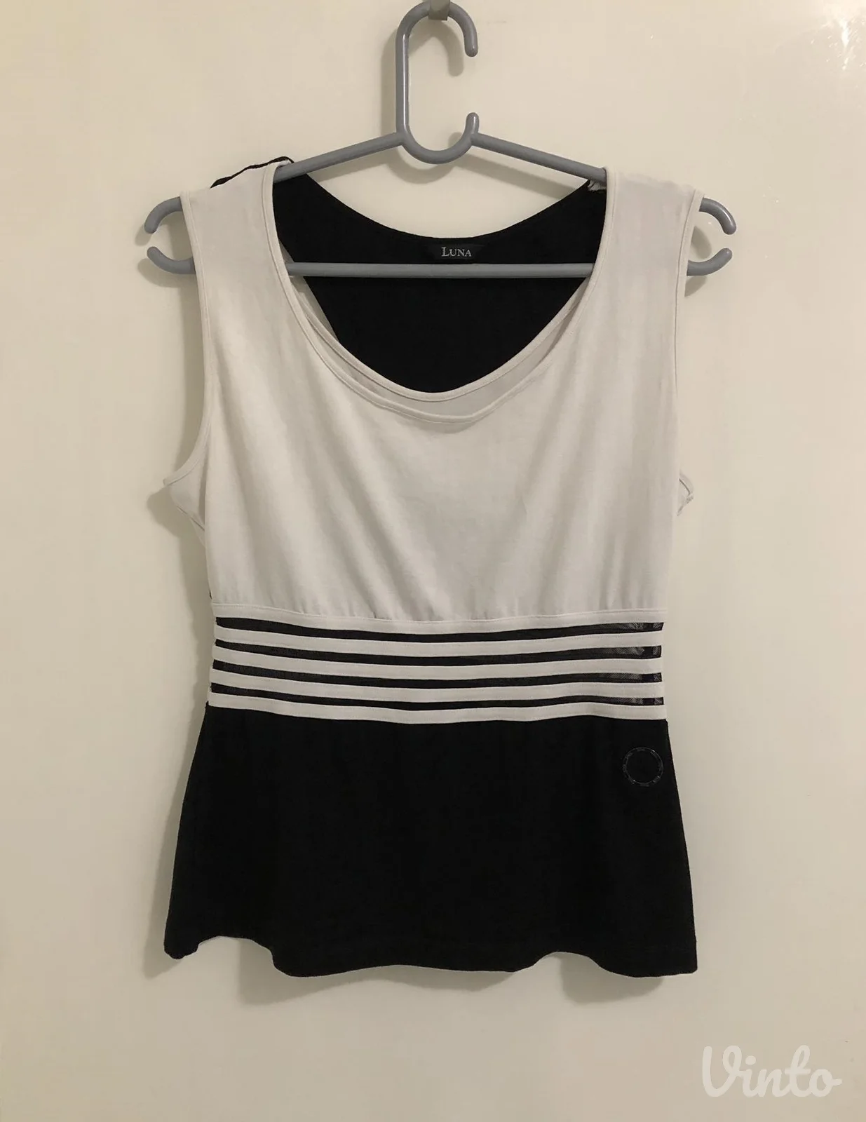 LUNA elegantna majica / bluza bez rukava