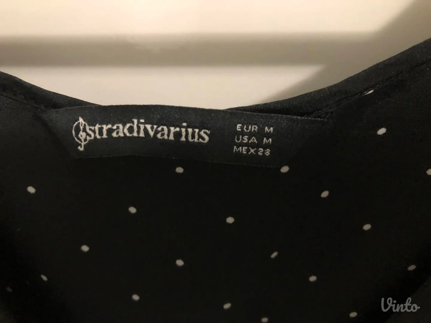 Stradivarius crna košulja (bluza)