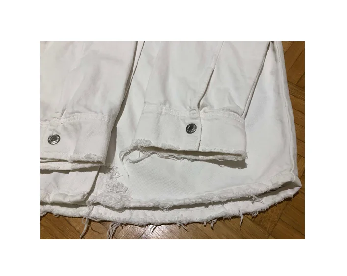 ZARA velika bela teksas košulja (oversize)