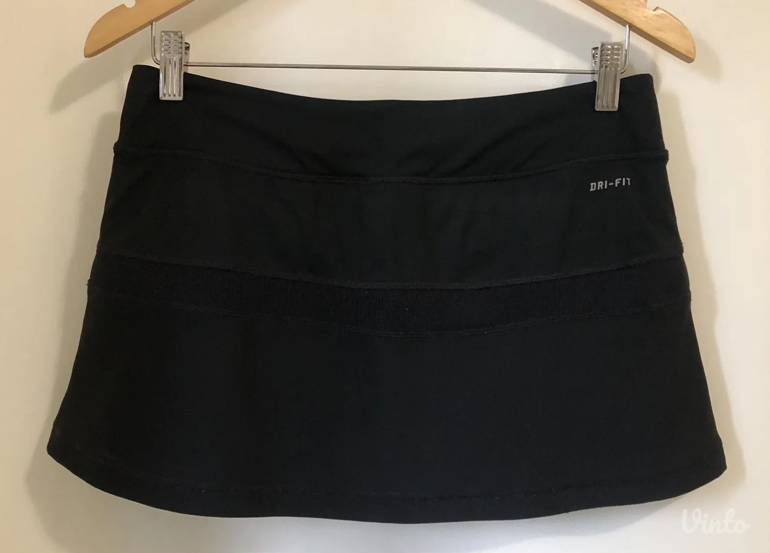 NIKE DRI FIT crna teniska suknjica sa podšortsem