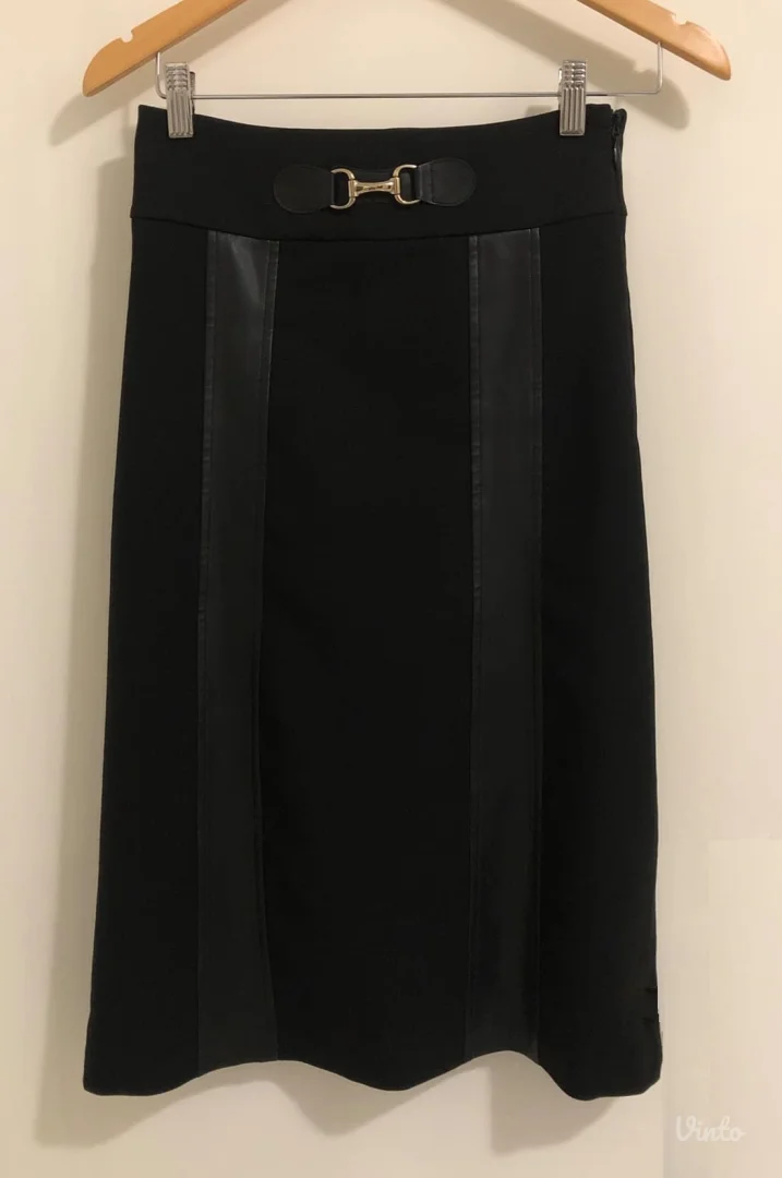 adL crna elegantna uska suknja