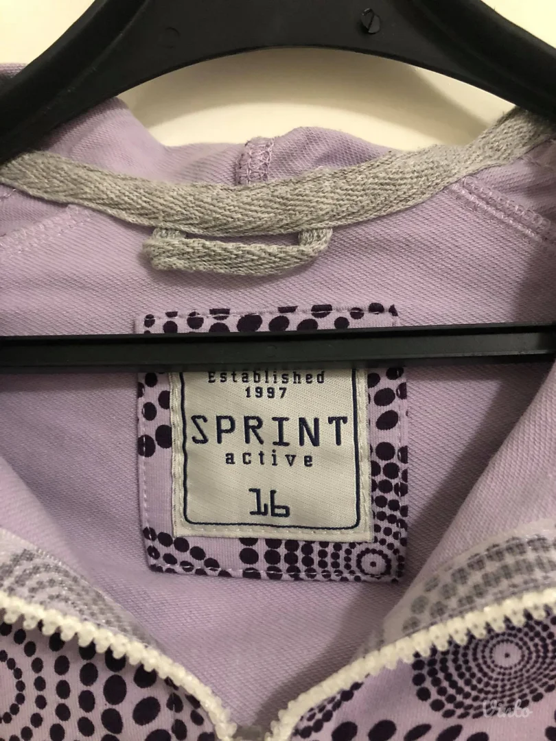 SPRINT duks sa kapuljačom za devojčice (vel. 16)